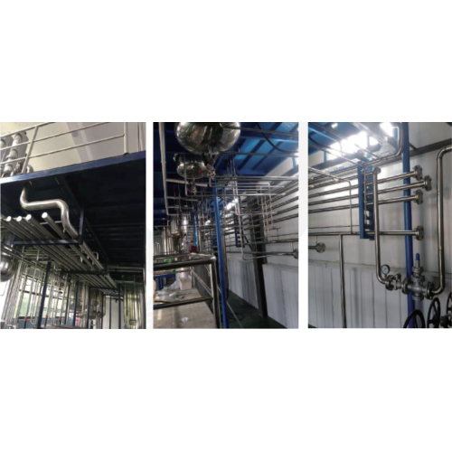 Three stage Mechanical Stirring Stainless Steel Liquid Fermentation Tank System